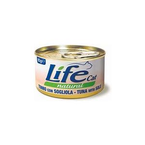 LIFE CAT TONNO CON SOGLIOLA 85 gr.